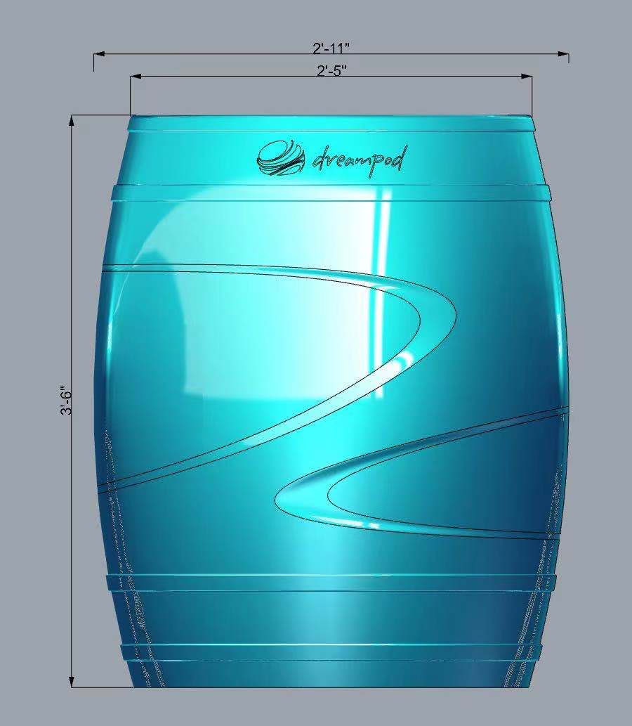 Cold Plunge Barrel with Chiller (commercial or home)